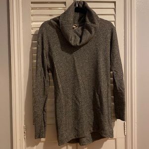 Womens cowl-neck sweater